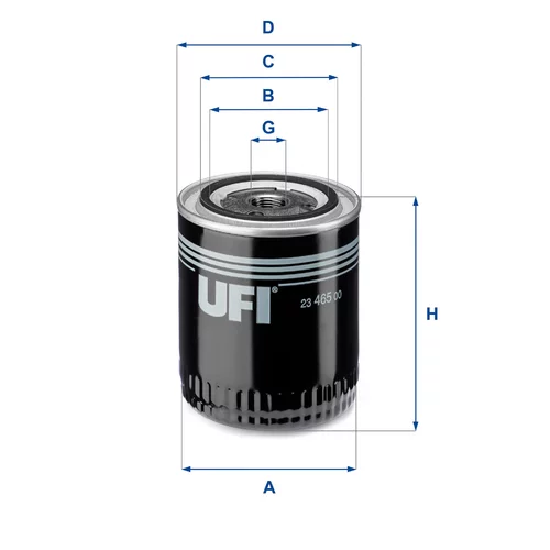 Olejový filter UFI 23.465.00