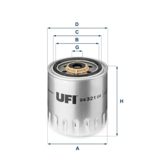 Palivový filter UFI 24.321.00