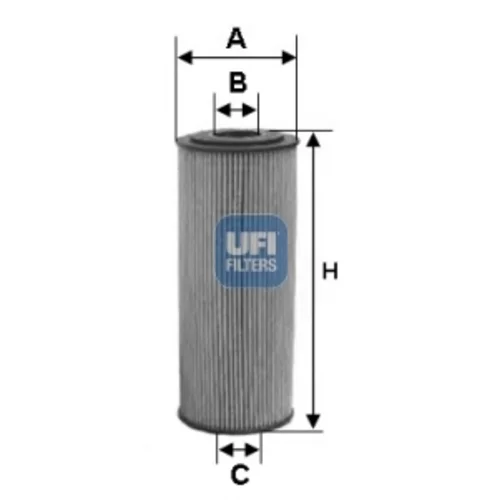 Olejový filter UFI 25.099.00