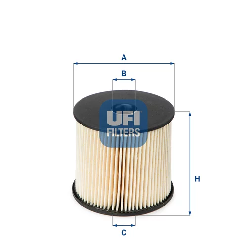 Palivový filter UFI 26.003.00