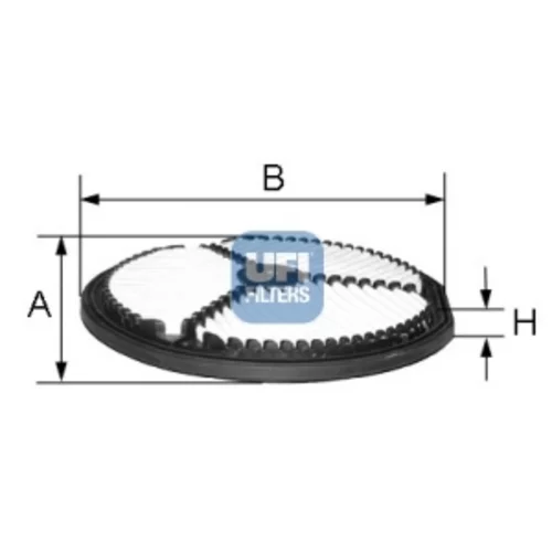 Vzduchový filter UFI 27.274.00