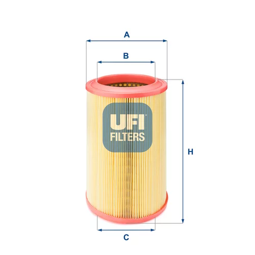 Vzduchový filter UFI 27.366.00