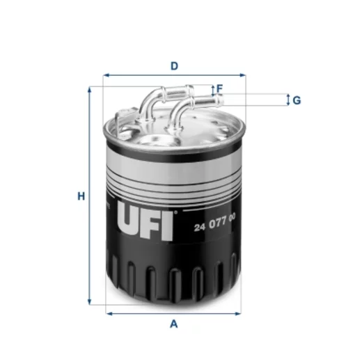 Palivový filter UFI 24.077.00