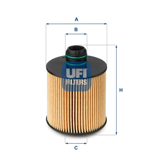 Olejový filter UFI 25.083.00