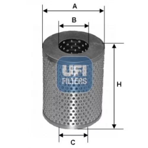 Palivový filter UFI 26.602.00