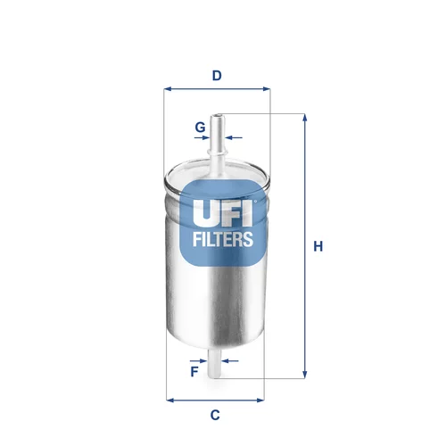 Palivový filter UFI 31.722.00