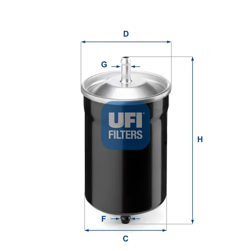 Palivový filter UFI 31.500.00