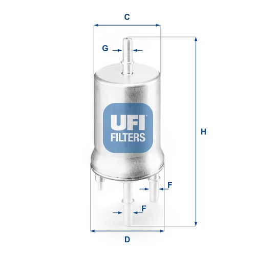 Palivový filter UFI 31.832.00