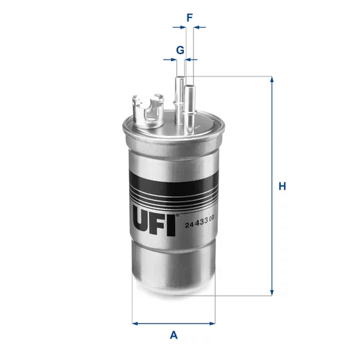 Palivový filter UFI 24.433.00