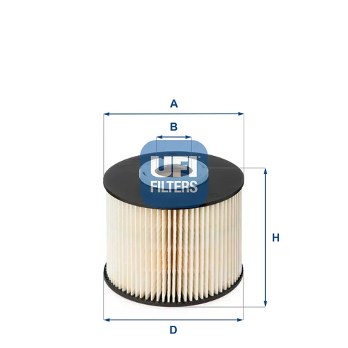 Palivový filter UFI 26.055.00