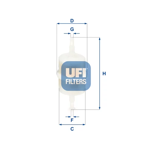 Palivový filter UFI 31.012.00