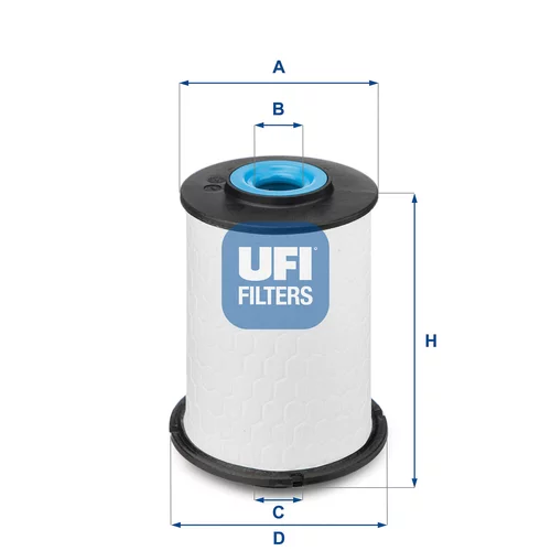 Palivový filter UFI 26.033.00