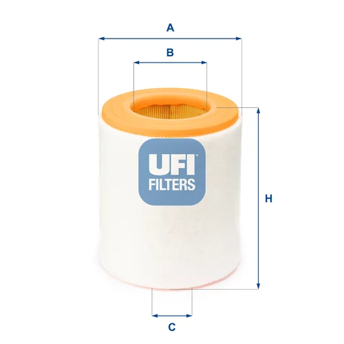 Vzduchový filter UFI 27.A48.00