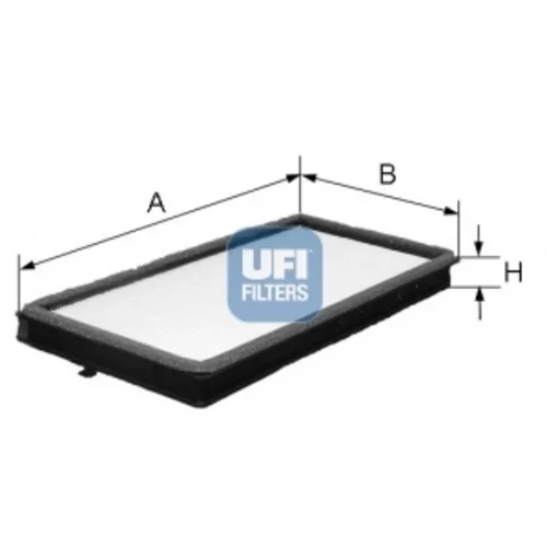 Filter vnútorného priestoru UFI 53.046.00