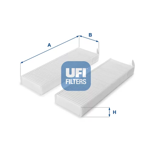 Filter vnútorného priestoru UFI 53.154.00