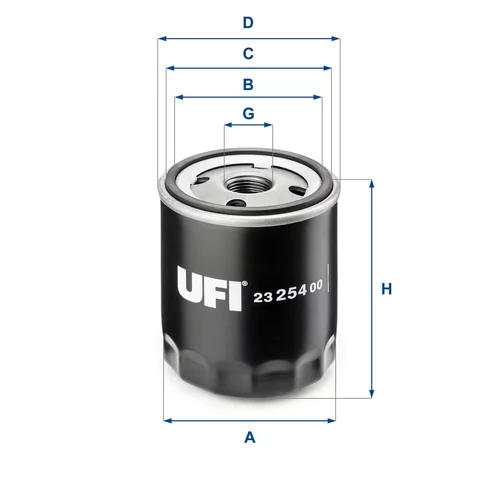 Olejový filter 23.254.00 /UFI/