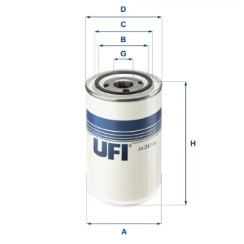 Palivový filter UFI 24.341.00