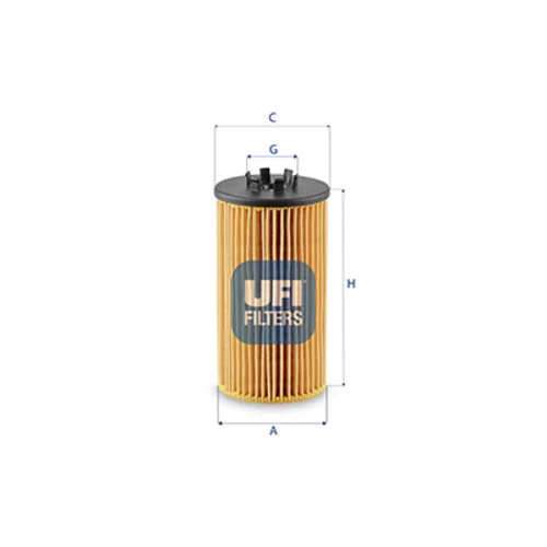 Olejový filter UFI 25.257.00