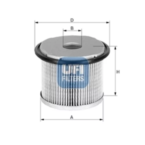 Palivový filter UFI 26.682.00