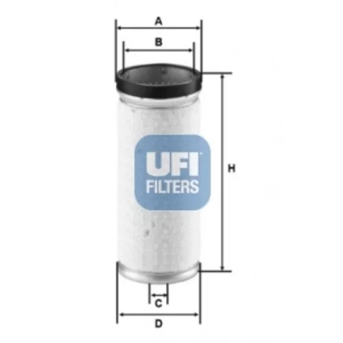 Filter sekundárneho vzduchu UFI 27.561.00