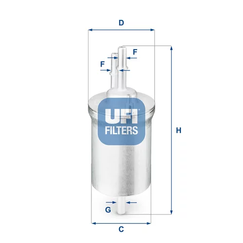 Palivový filter 31.840.00 /UFI/