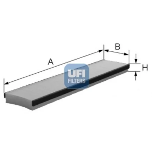 Filter vnútorného priestoru UFI 53.016.00