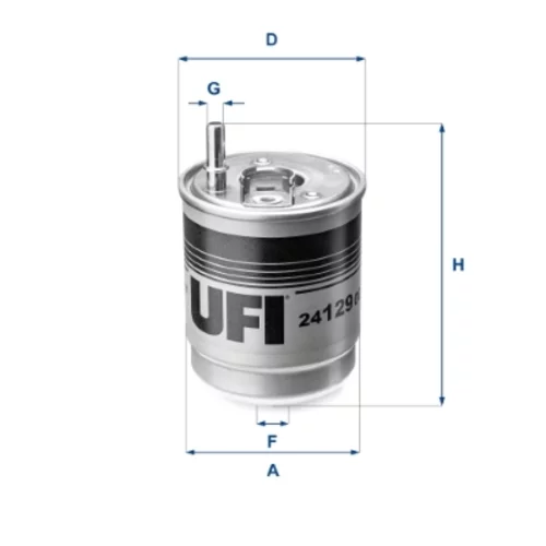 Palivový filter UFI 24.129.00