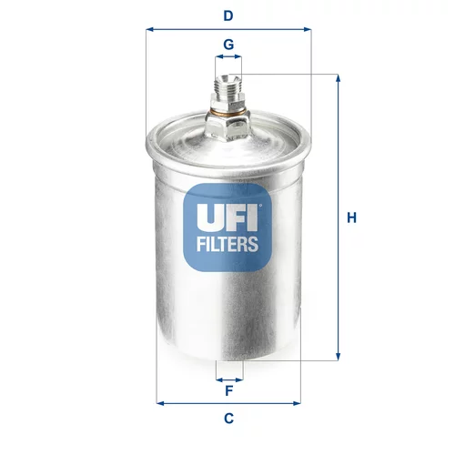 Palivový filter UFI 31.505.00