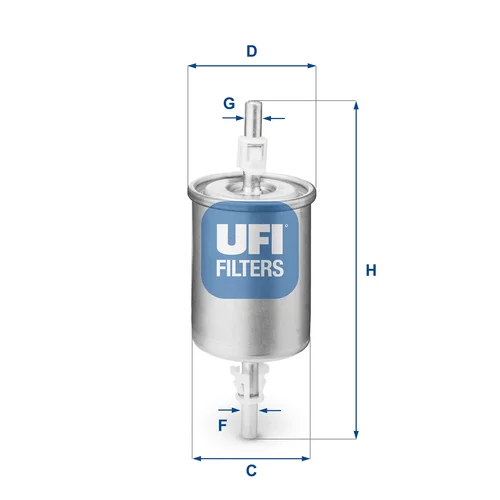 Palivový filter UFI 31.515.00