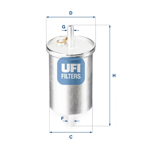 Palivový filter UFI 31.835.00