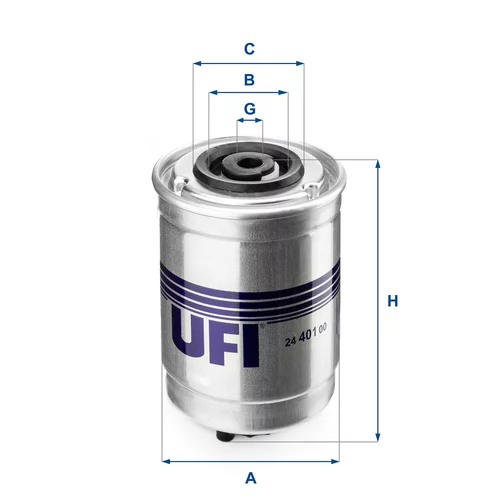 Palivový filter UFI 24.401.00