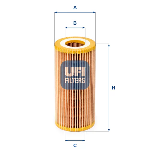 Olejový filter UFI 25.041.00