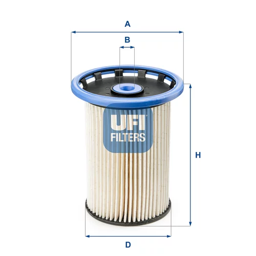 Palivový filter UFI 26.025.00