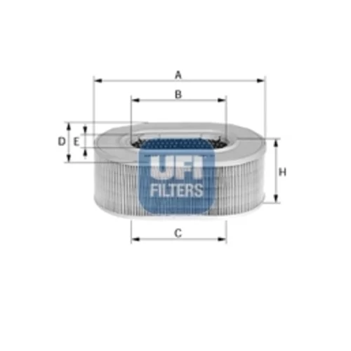 Vzduchový filter UFI 27.427.00