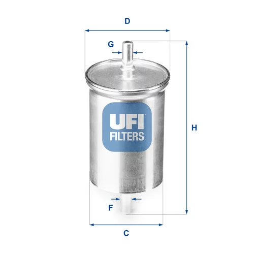 Palivový filter UFI 31.923.00