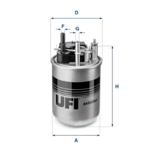 Palivový filter UFI 24.080.01