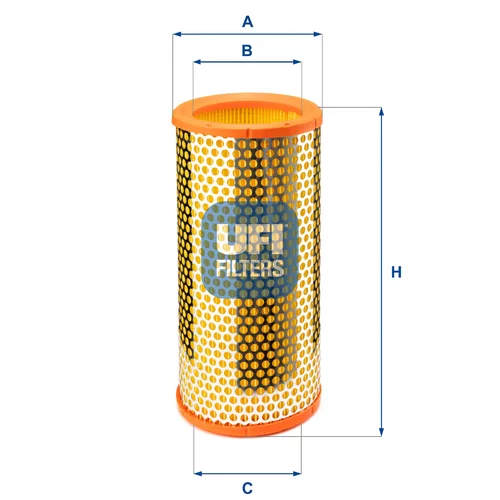 Vzduchový filter UFI 27.253.00