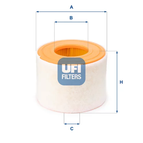 Vzduchový filter UFI 27.A54.00