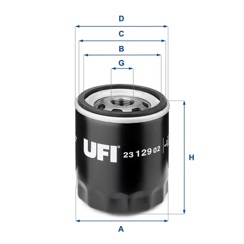 Olejový filter UFI 23.129.02