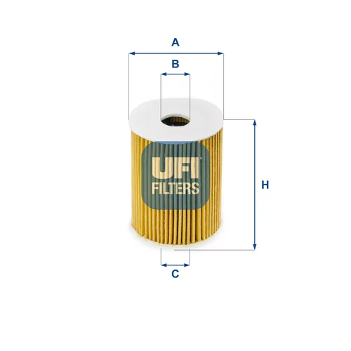 Olejový filter UFI 25.091.00