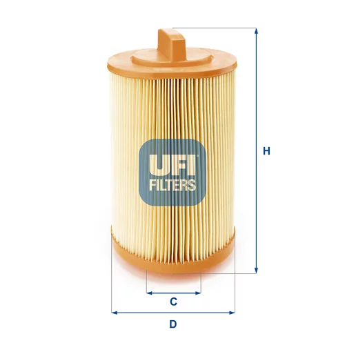 Vzduchový filter UFI 27.486.00