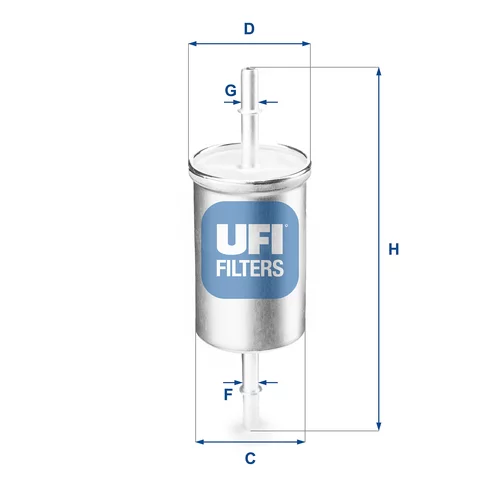 Palivový filter UFI 31.769.00