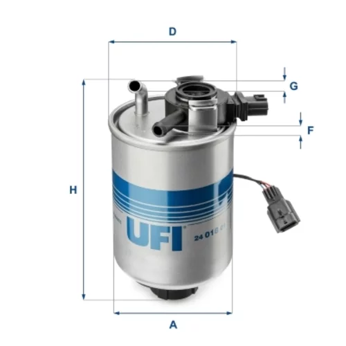 Palivový filter UFI 24.018.01