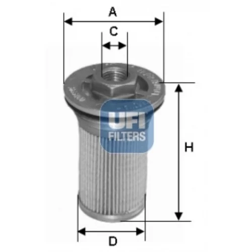 Palivový filter UFI 26.668.00