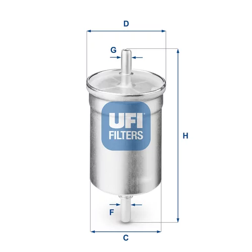 Palivový filter UFI 31.710.00