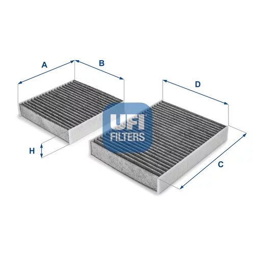 Filter vnútorného priestoru UFI 54.164.00