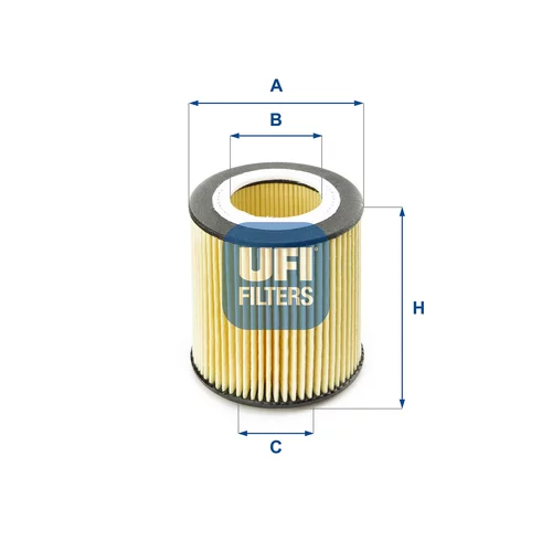 Olejový filter UFI 25.058.00