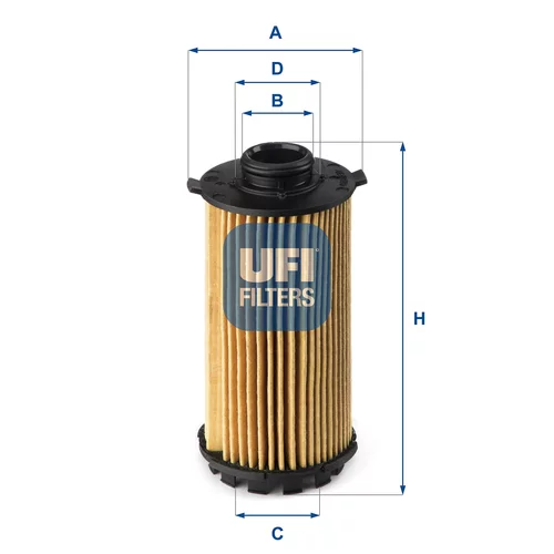 Olejový filter UFI 25.149.00