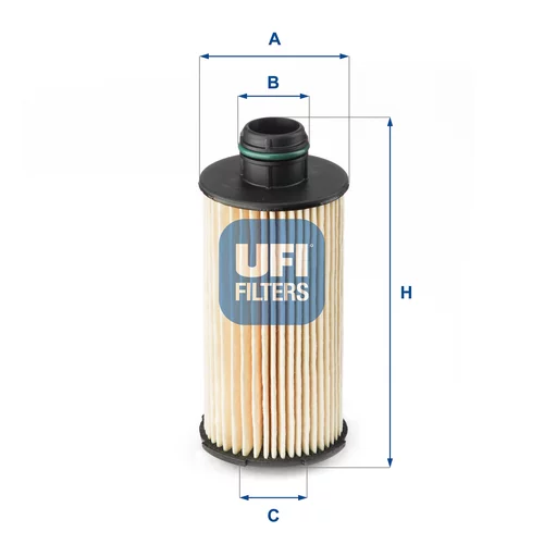 Olejový filter UFI 25.160.00