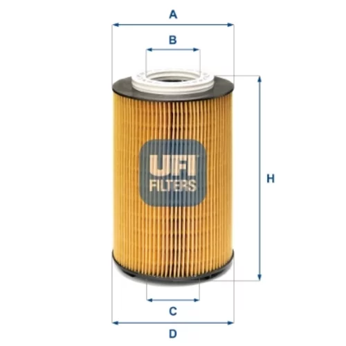 Hydraulický filter automatickej prevodovky UFI 25.235.00